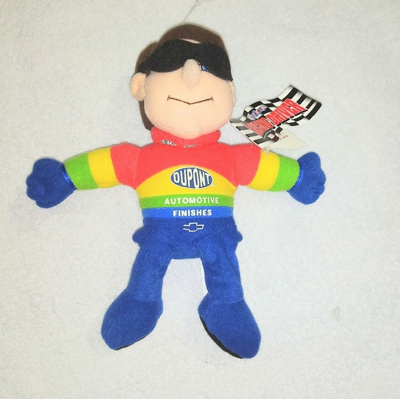 Cool bean racing driver  Jeff Gordon plush toy - Picture 1 of 4